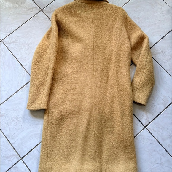 Sezane Mustard Teddy Jacket - Picture 5 of 8
